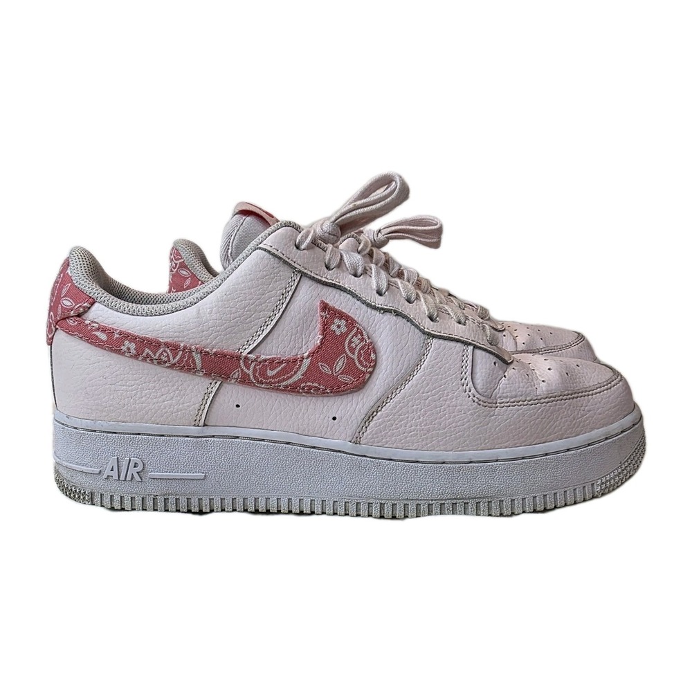 Nike Air Force 1 Low '07 Paisley Pack Pink US 11 FD1448-664 Tennis Shoe - Picture 2 of 10